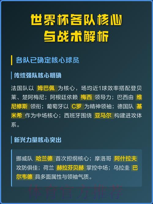 世界杯各队战术与策略深度剖析 世界杯各队战术与策略深度剖析